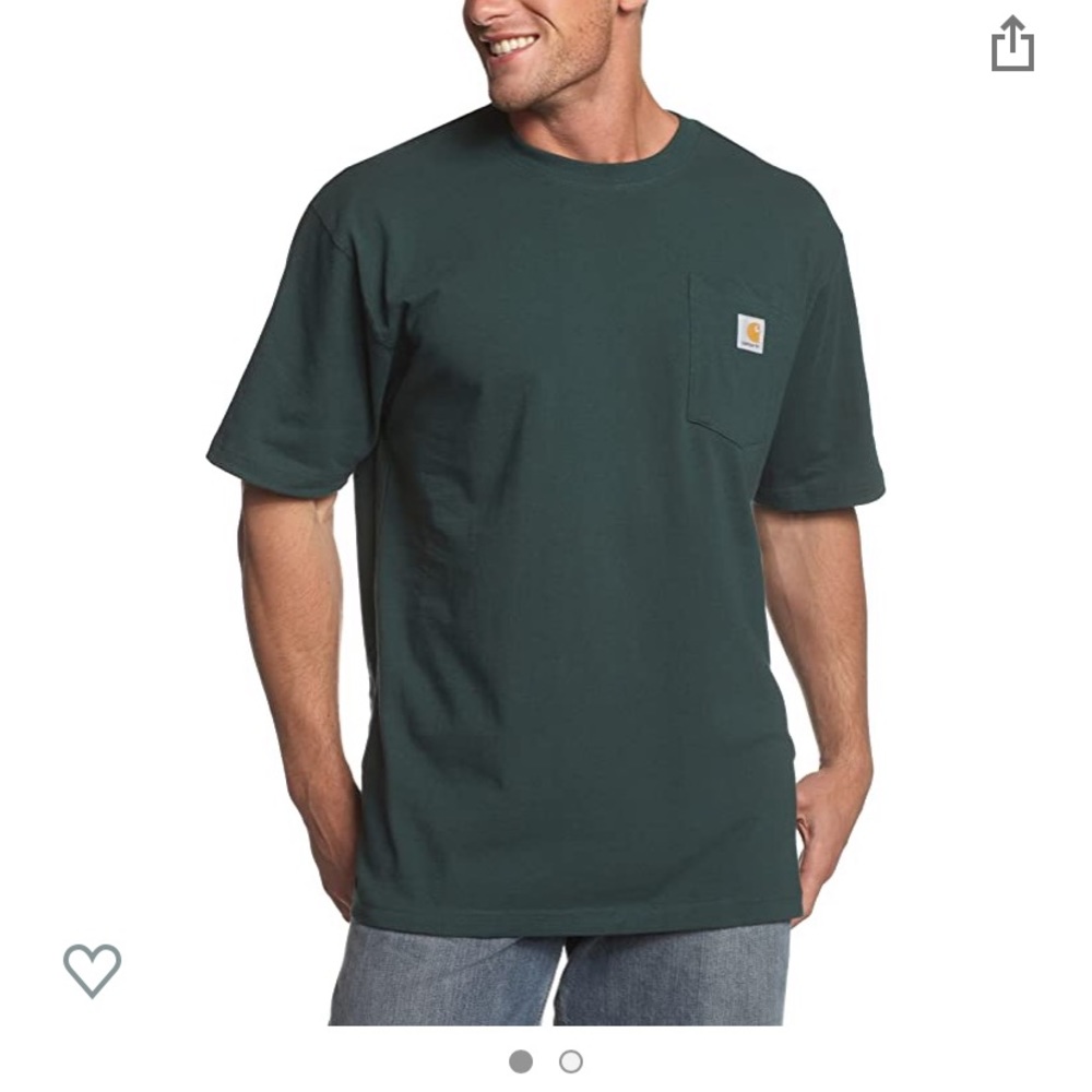 NWT CARHARTT Chest Pocket Tee